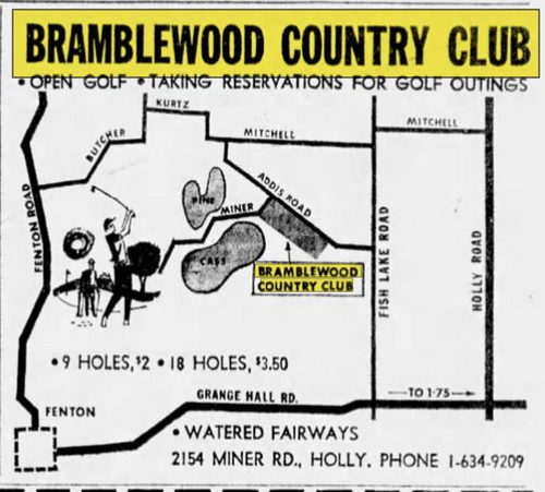 Bramblewood Country Club - Jun 25 1971 Ad